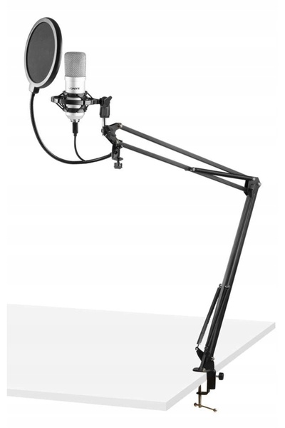 VONYX Microfon STUDYJNY USB PC+ STAND/ GAMER PODCAST
