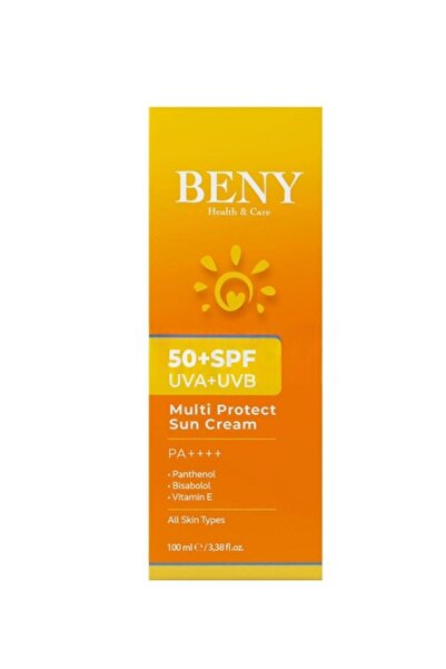 Beny كريم الشمس للبالغين بعامل حماية من الشمس 50+ 100 مل