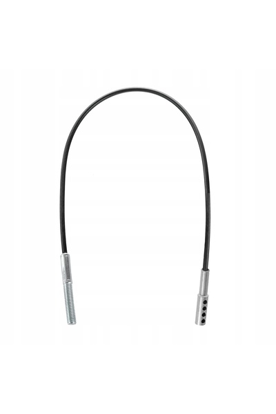 NO BRAND Cablu Atlas cu 4 terminale - Terminal din oțel împletit 5/6mm 3m