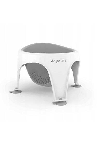 Angelcare Scaun de baie gri cu ventuze, până la 11 kg, 6-10 luni