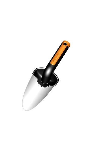 FiSKARS Lopată de plantat premium, din oțel inoxidabil, mică