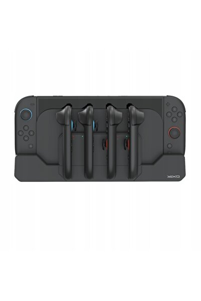 NO BRAND Dock de încărcare YAXO pentru Joy-Con-uri Nintendo Switch, cu 2 slot...