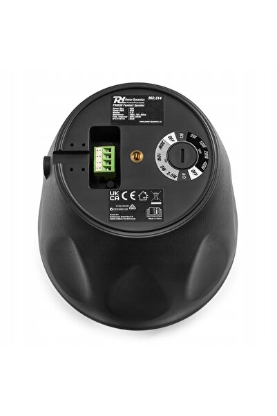 NO BRAND Difuzor de tavan/perete extern/intern 100V 8 Ohm Negru