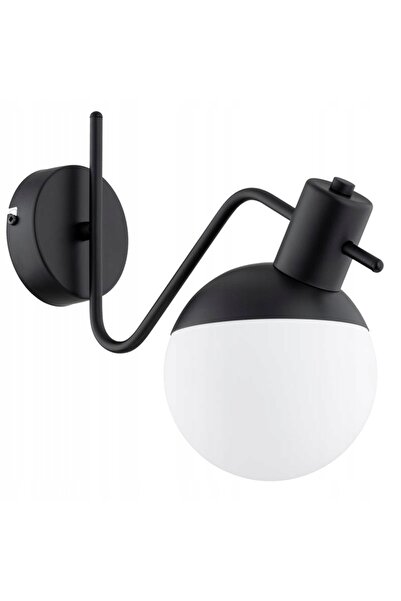 NO BRAND LAMPĂ DE PERETE KINKYET ALFA ESTERA 91523 BILĂ DE STICLĂ NEGRU