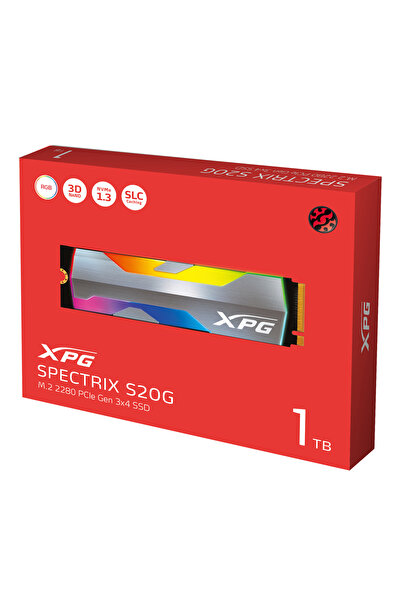 Adata Dysk SSD XPG SPECTRIX S20G 1TB PCIe Gen3x4 M2 2280