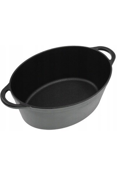 NO BRAND BRYTFANNA 6,4 L OALĂ ADÂNCĂ DIN OȚEL REZISTENT 33CM