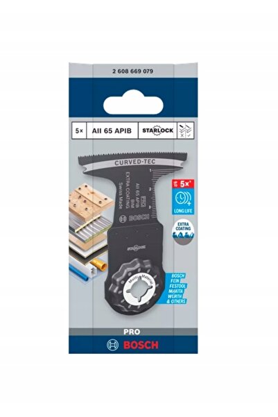 Bosch Perii pentru tăiere profundă 5 bucăți 65x40MM 2608669079
