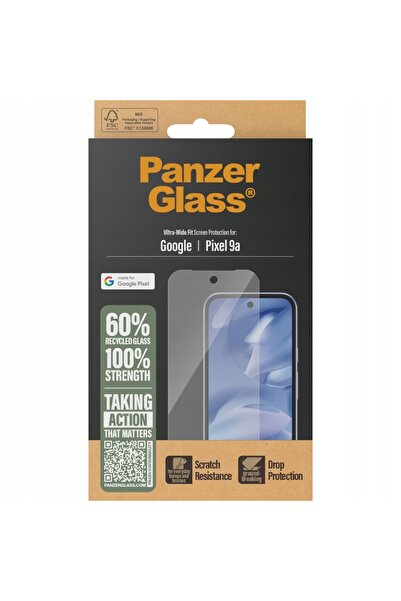 CARE by PanzerGlass® Sticlă securizată PanzerGlass pentru Google Pixel 9a – f...