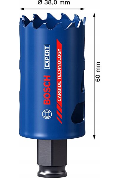 Bosch Freză cu gaură din carbură pentru lemn și metal 38 mm