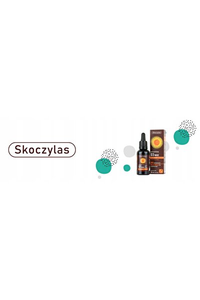 NO BRAND Vitamina D3 SKOCZYLAS Max în picături (30 ml) x 2