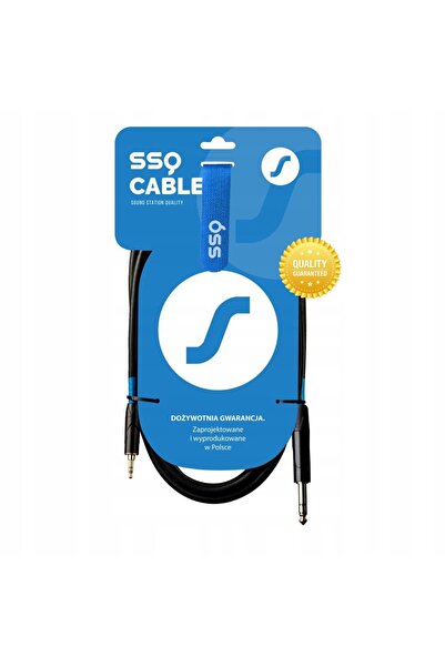 NO BRAND SSQ MiJS3 Cablu Jack stereo 3.5 mm - Jack stereo 6.3 mm 3 m