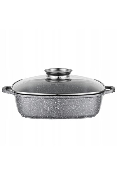 FLORINA BRYTFANNA Brytfanka Oală mare termorezistentă cu capac 28cm 3.9L
