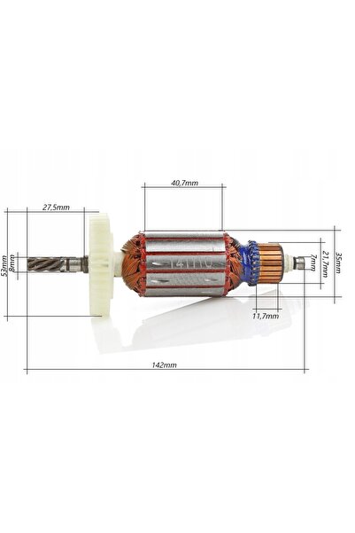 NO BRAND Foarfece electrice WIRNIK pentru tablă ES116 5 lame de tăiere