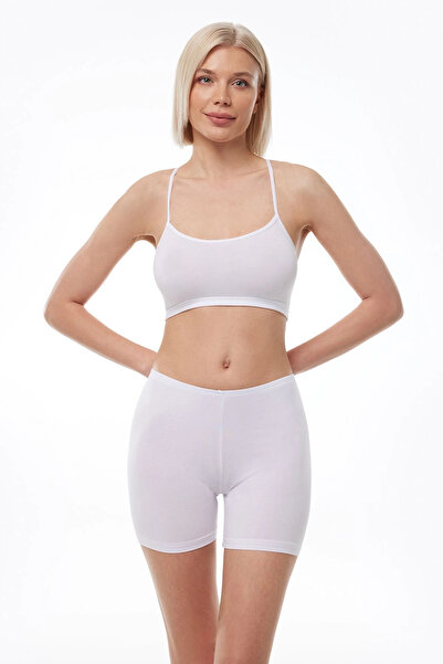 SOFT AURA جوارب قصيرة نسائية بيضاء من مالابادي 185