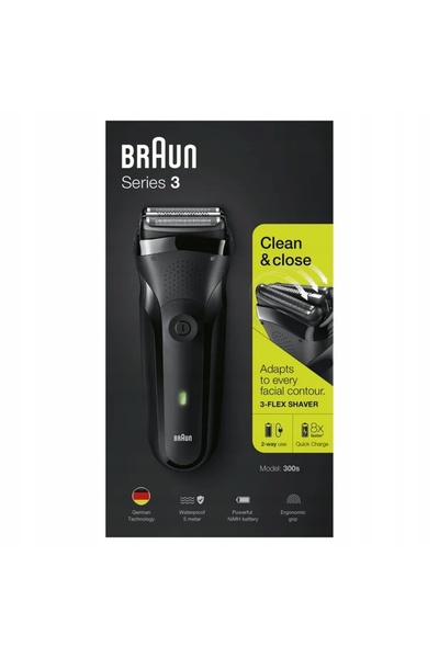 Braun Golarka Seria 3 300S Negru