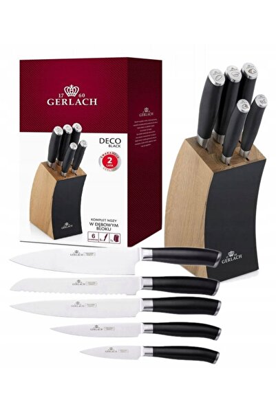 Gerlach Granitex NK340 set de cuțite din 5 piese + BLOC