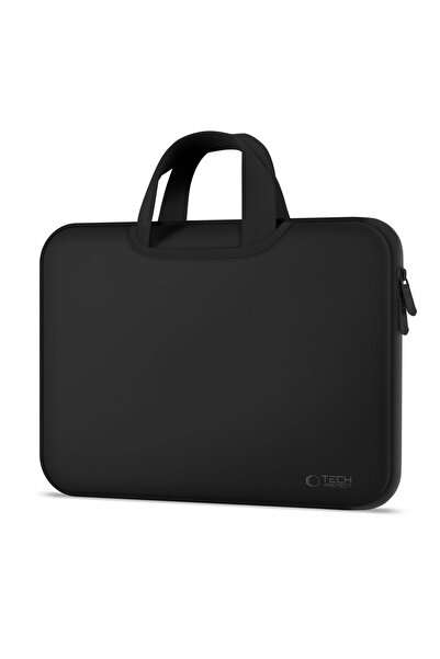 NO BRAND TECH-PROTECT Geantă de laptop din neopren 15-16 inci, ranforsată pen...