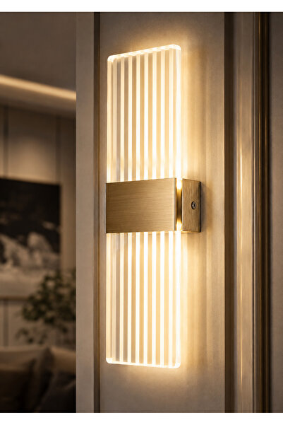Generic Brand Modern Style Wall Light Fixture with Three Integrated Lights | ...