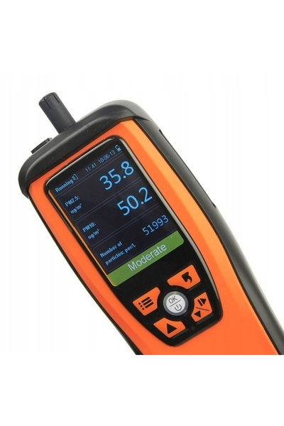 NO BRAND Contor de dioxid de carbon CO2 Senzor PM2.5 PM10 PRO