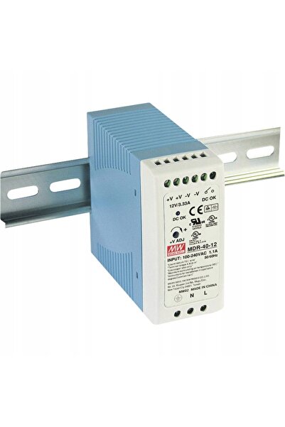 NO BRAND Sursă de alimentare MDR-40-24 (40W; 24V; 1.7A) - Mean Well