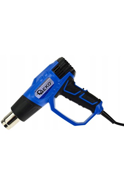 GEKO Suflantă electrică 2000 W, 4 duze, 2 trepte de temperatură, 350-550 °C