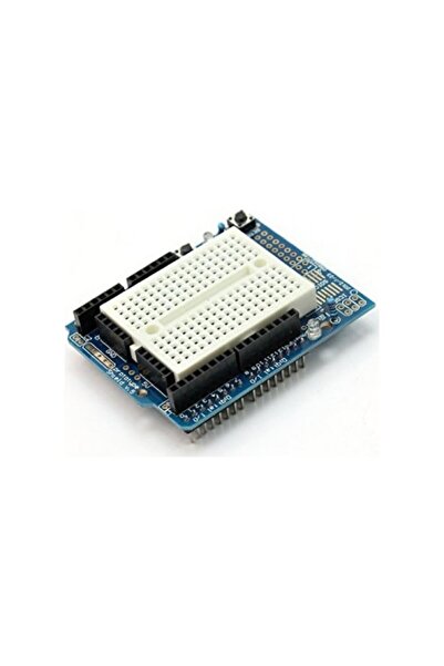 Arduino Uno R3 Uyumlu Prototip Kartı - Kendinden Yapışkanlı Mini Breadboard Seti