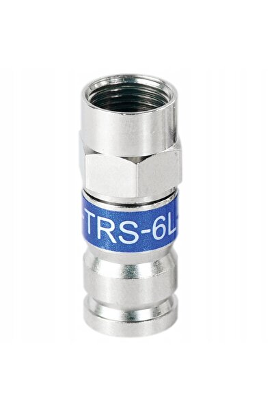 NO BRAND 50x Conectori de compresie F pentru cablu RG6 PCT-TRS-6L PCT-6 pentr...