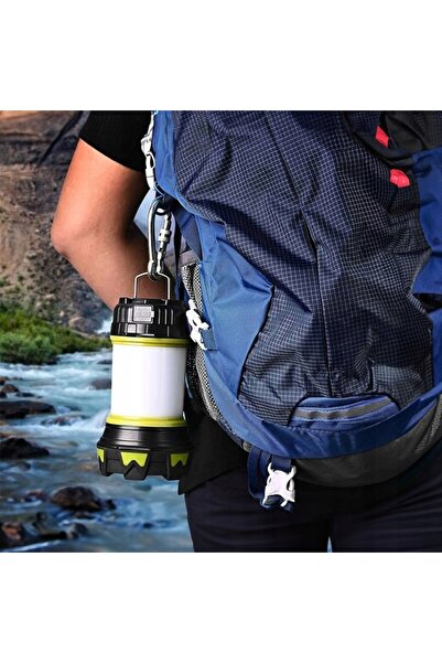 NO BRAND Lampă de camping LED turistică multifuncțională USB impermeabilă HAK