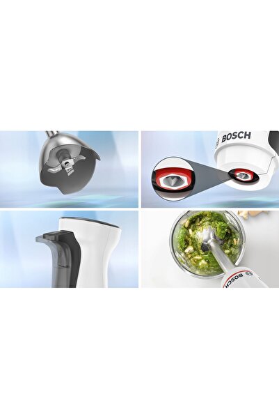 Bosch MSM4W420 ErgoMaster 800 W Blender de mână cu mâner anti-alunecare