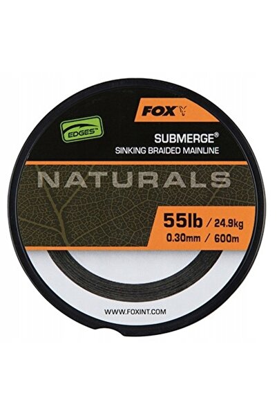 Fox Plecionka Submerge Naturals Braid 0,30mm 600m Diametru (mm): 0.30