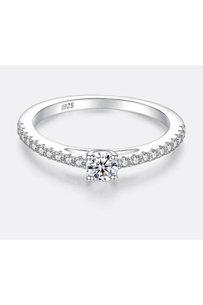 Choice 8 MSR22052421 Real 925 Sterling Silver Small Moissnaite Ring For Women...