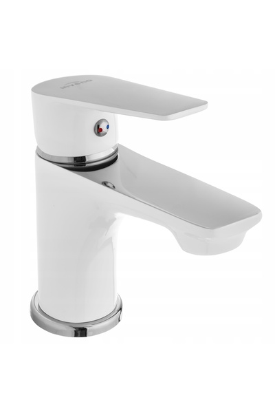 Invena Baterie de baie UMYWALKOWA monocomandă, de sine stătătoare, albă - cro...