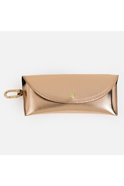 Zâna Casei Rose Gold Eyeglass Case with Ring