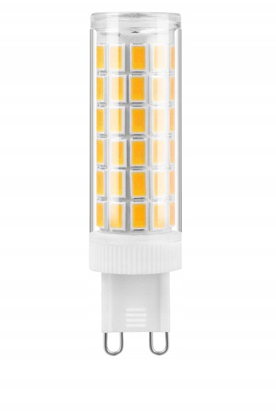 NO BRAND Bec LED G9 7 W, 950 lm, culoare rece 6000 K, alb rece, pentru lămpi ...