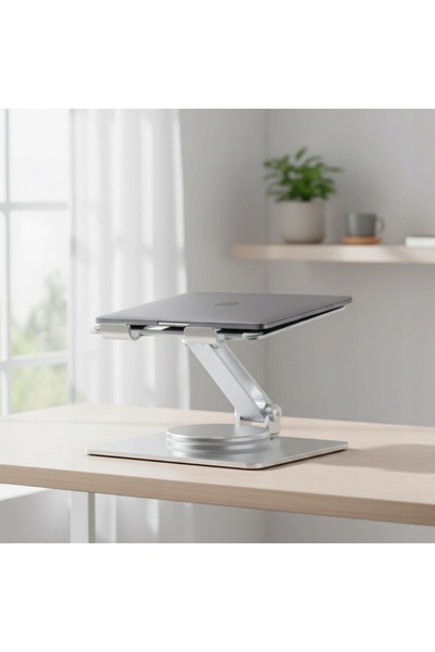 Spacetronik Suport rotativ antiderapant pentru tabletă/telefon SPP121G 360°, gri