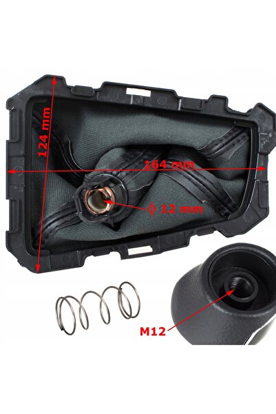 M MODECAR Nucă și manșon schimbător de viteze cu ramă 6B+R Ford Focus MK3 FL ...