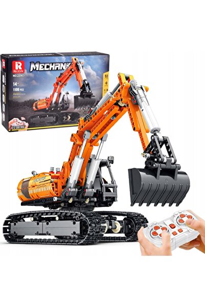 Jokomisiada Set de construcție Excavator cu telecomandă 1106-ele ZA5797