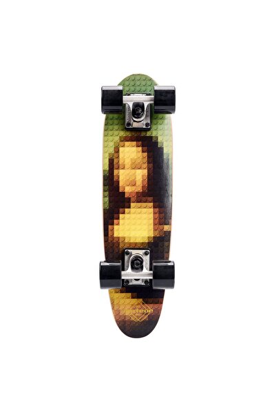 Meteor SKATEBOARD PENTRU COPII MINI SKATEBOARD DIN LEMN 57x15cm ABEC-7 până l...