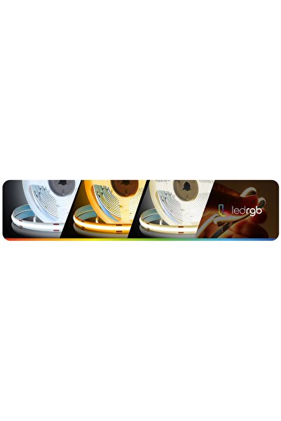 NO BRAND 24V 10m 608d CCT 2700-6500K Alb cald, neutru, rece Bandă luminoasă L...