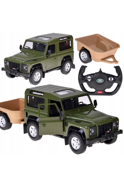 Jokomisiada Mașină cu telecomandă Rastar Land Rover Defender 1:14 pilot ośw R...