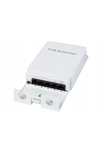 Blow Extender POE SWITCH POE EXTERN PENTRU CAMERE 5 PORTURI 1xPoE IN 4xPoE 90W