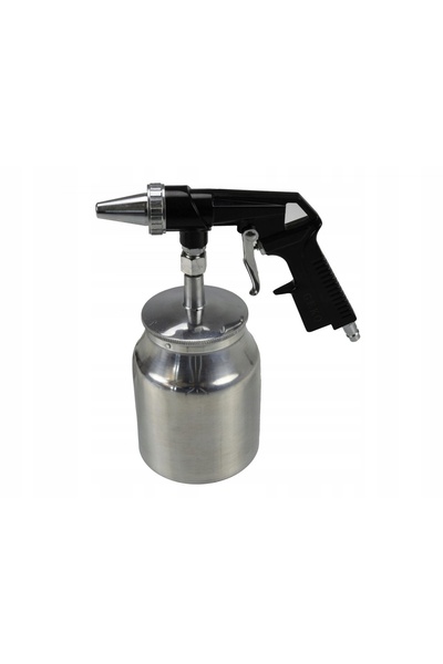 GEKO Pistol de sablare cu rezervor de 1L și duză de 6mm