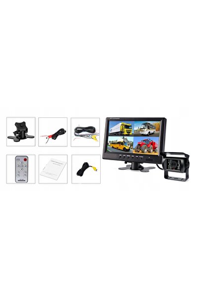 NO BRAND SISTEM DE PARCARE CU CAMERĂ DE MARȘARIER + MONITOR LCD DE 9 INCH + D...