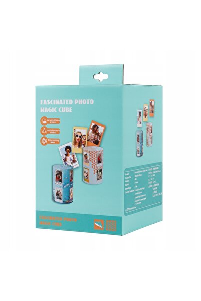 NO BRAND Ramă extensibilă CUBE pentru 24 de fotografii pentru Fuji INSTAX Min...