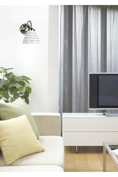NO BRAND Aplică de perete Candellux gri E27 60 W
