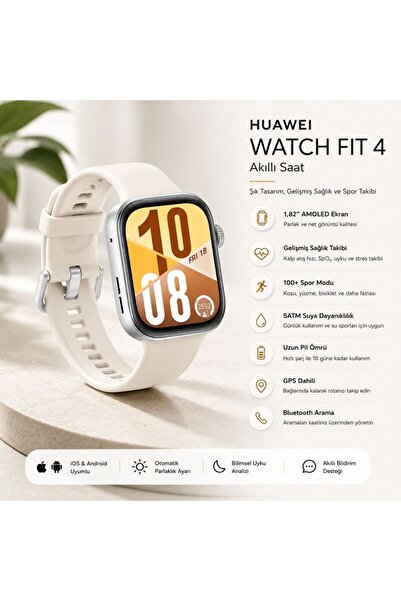 Huawei Watch Fit 4 Beyaz