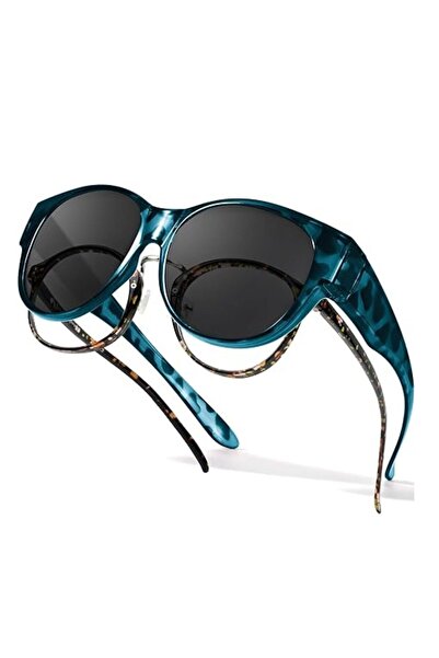 LVIOE Polarized Sunglasses for Women | Trendy Round Frames with UV Protective