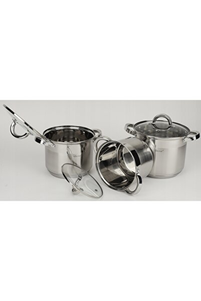 NO BRAND SET DE 3 OALE MARI DIN OȚEL 16/18/20 CM GASTRO