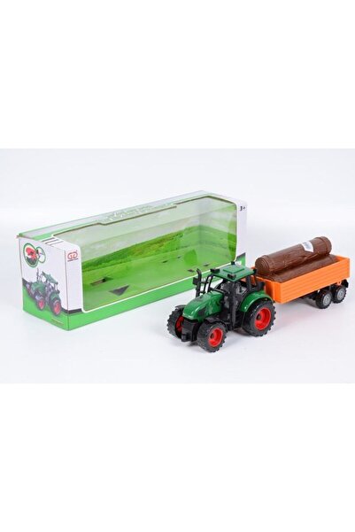 PlayFun Tractor Ferma - Jucarie pentru Copii, Design Realist, Garantata