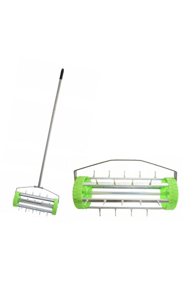 Bass Polska Aerator manual de gazon cu rolețel cu țepi de 420mm